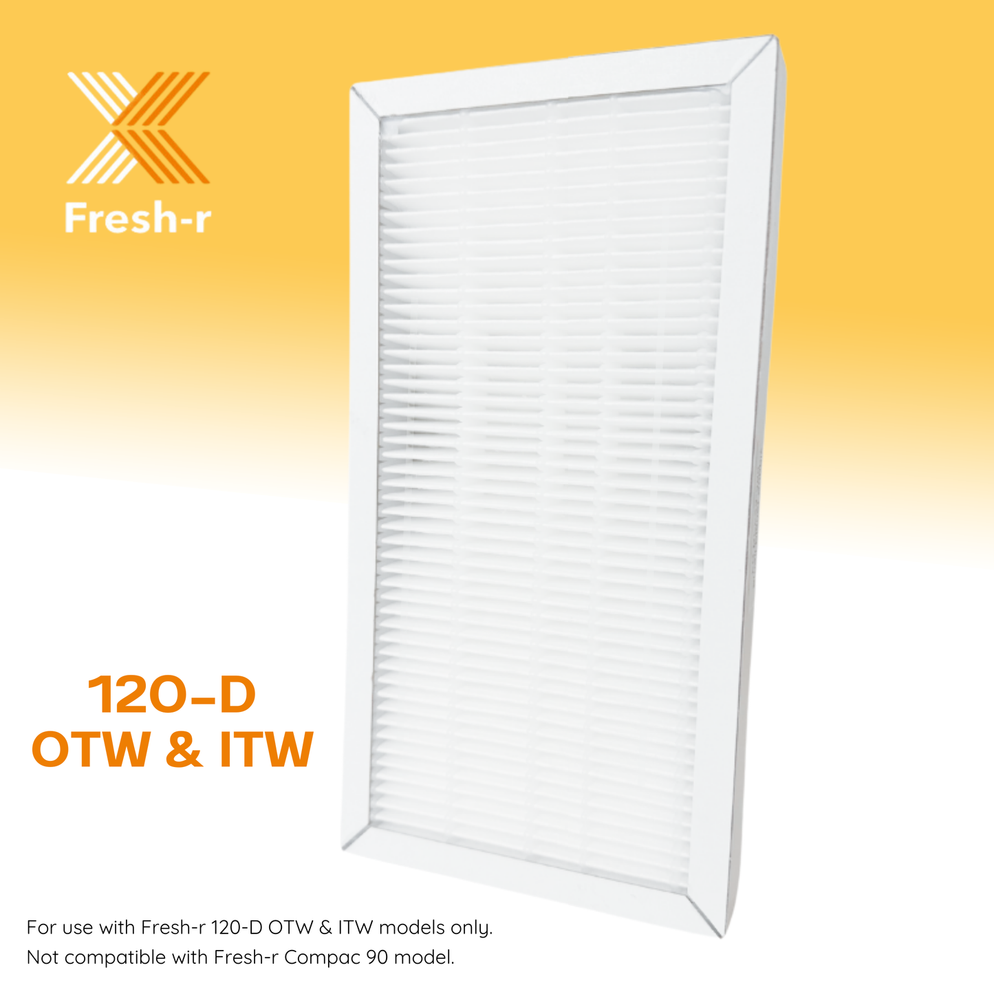 Fresh-r 120-D - Annual Filter MERV 15