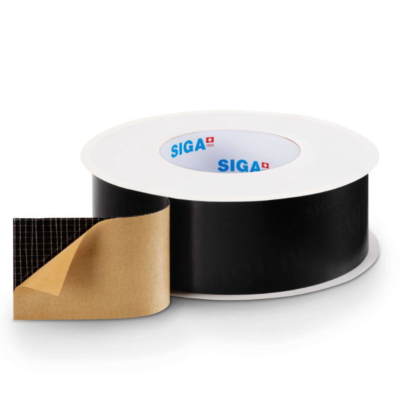 Wigluv Black 60 Exterior Membrane Tape 2-1/4" Wide