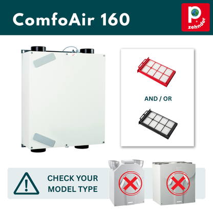 Zehnder ComfoAir 160 Filter - G4 (MERV 7)