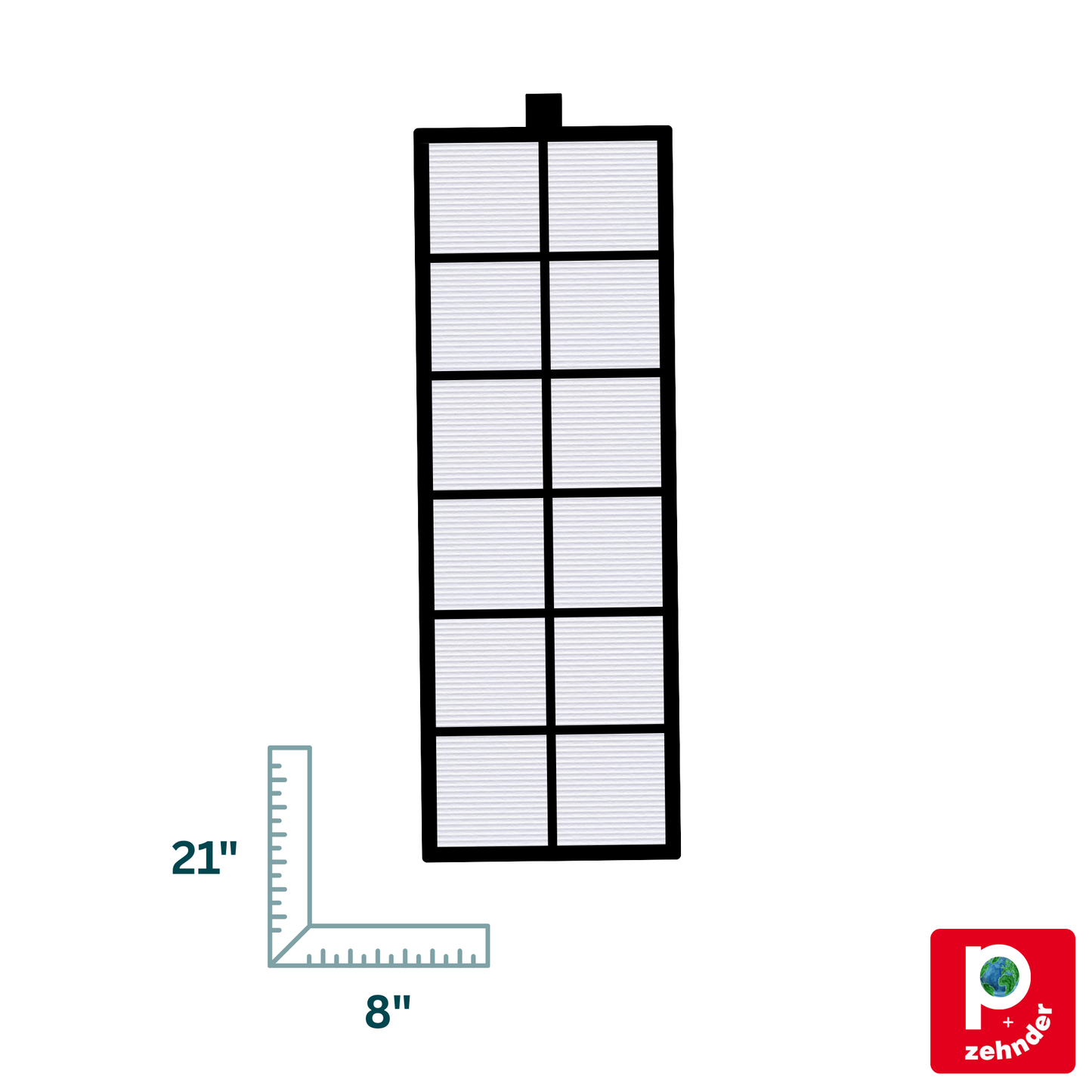 Zehnder ComfoAir 350 550 & Later ComfoFond Series Filter - G4 (MERV 7)