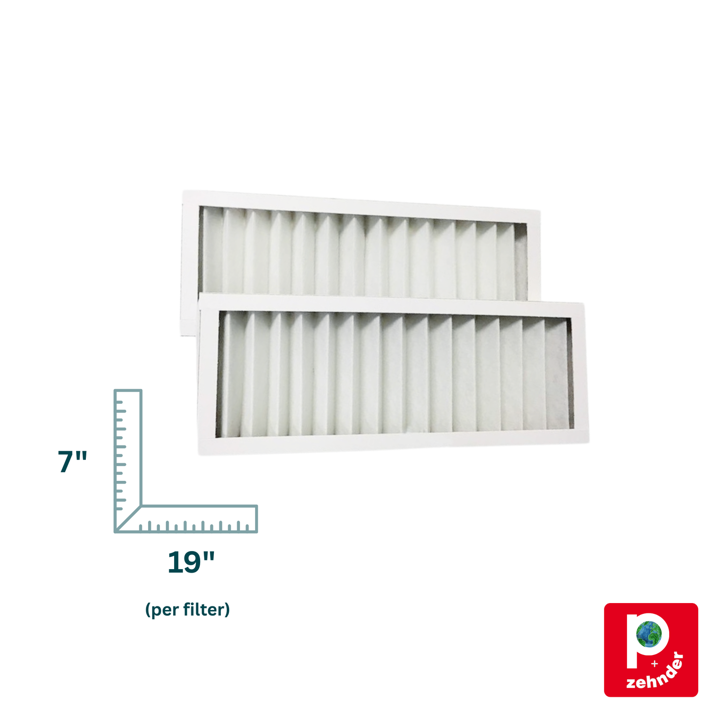 Zehnder Novus 300 Filter Set - G4/F7 (MERV 7 & 13)