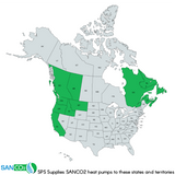 SANCO2 Heat Pump Water Heaters - Small Planet Supply