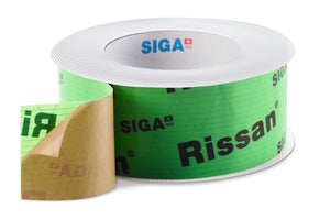 SIGA Rissan 60 Interior Air Sealing Tape: 2-1/4" Wide